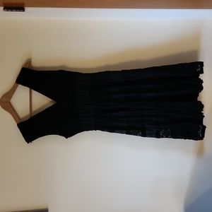 Max Studio Black Lace Sleeveless Dress